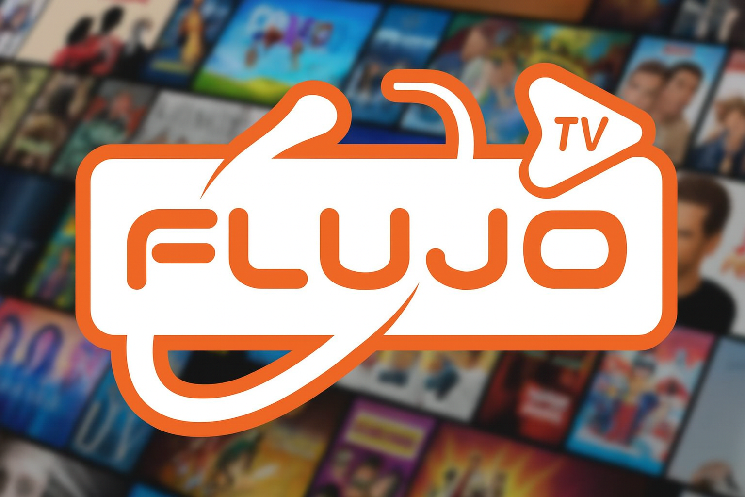 Logo Flujo TV - Servicio de streaming con más de 800 canales